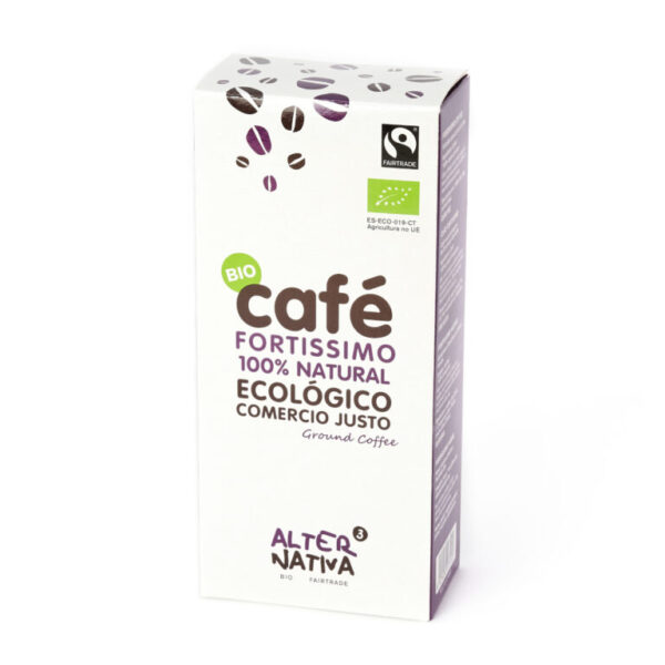 CAFÉ FORTISSIMO MOLIDO BIO-FAIRTRADE 250G